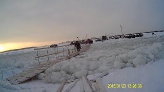 preview picture of video 'Архангельск переправа на остров Хабарка'