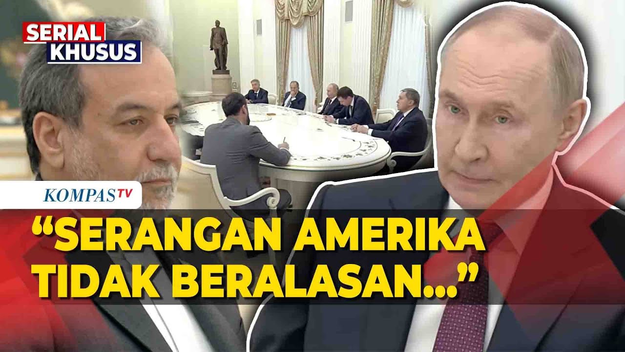 Pernyataan Putin di Depan Menlu Iran: Serangan Amerika Tidak Beralasan!