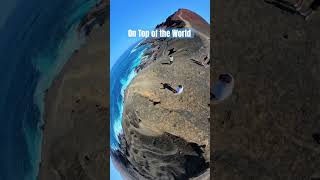 ￼We felt on top of the world in Lanzarote Spain. Check out our full Vlog  #Lanzarote #cruiselife