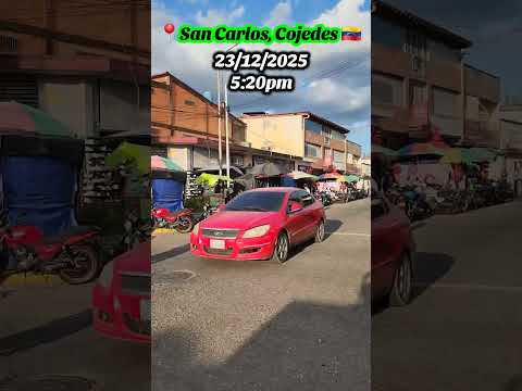 ✅️ UNA TARDE DE DICIEMBRE EN SAN CARLOS-COJEDES🇻🇪