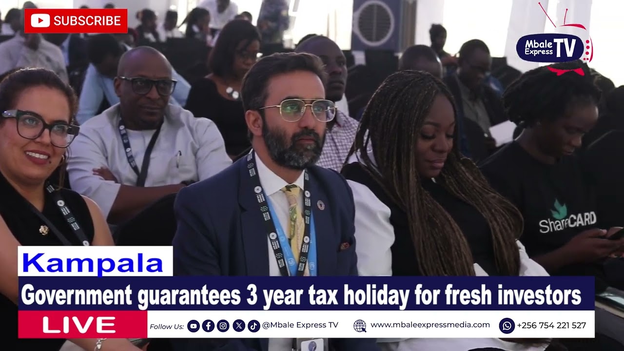 Uganda Government to offer investors 3year tax holiday