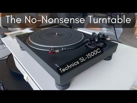 The No-Nonsense Turntable - Technics SL-1500C - Beginners Guide