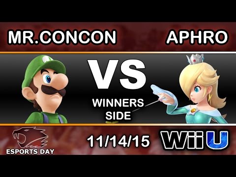 eSports Day – SCB | Concon (Luigi) Vs. Aphro (Rosalina) Winners Side - Smash Wii U