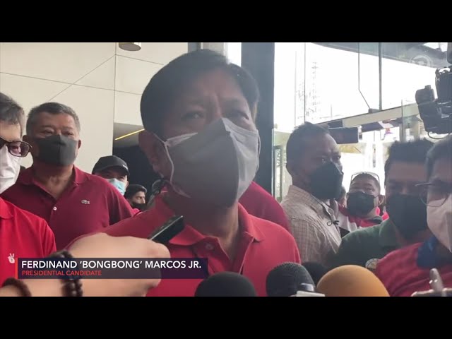 WATCH: Marcos walks away from question of unpaid P23B estate tax