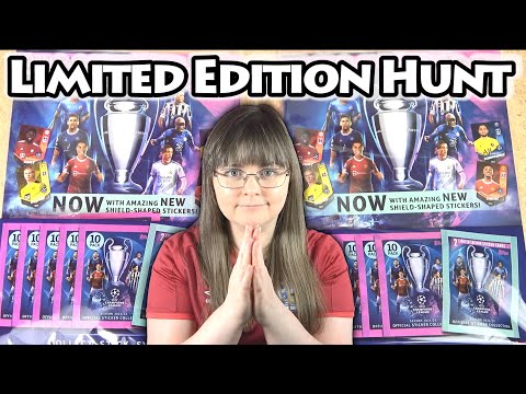 Opening 2 Topps 2021/22 Champions League Sticker Multipacks | Hunting The Final Limited Editions