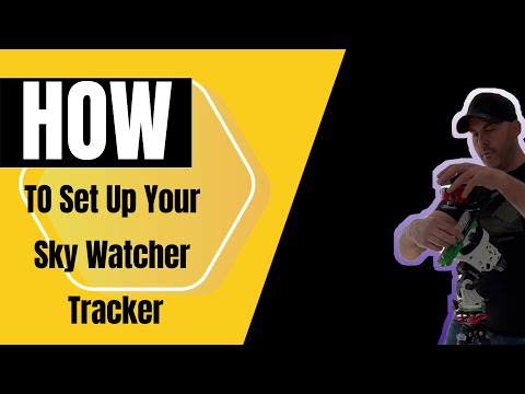 How to set up your Skywatcher Star Adventurer Like A Pro. Star Tracker Astrophotography