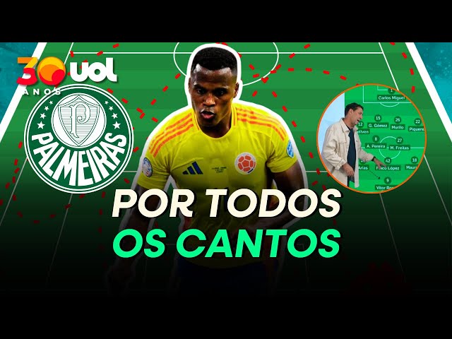 Palmeiras: Arias pode jogar em qualquer função no ataque, explica PVC
