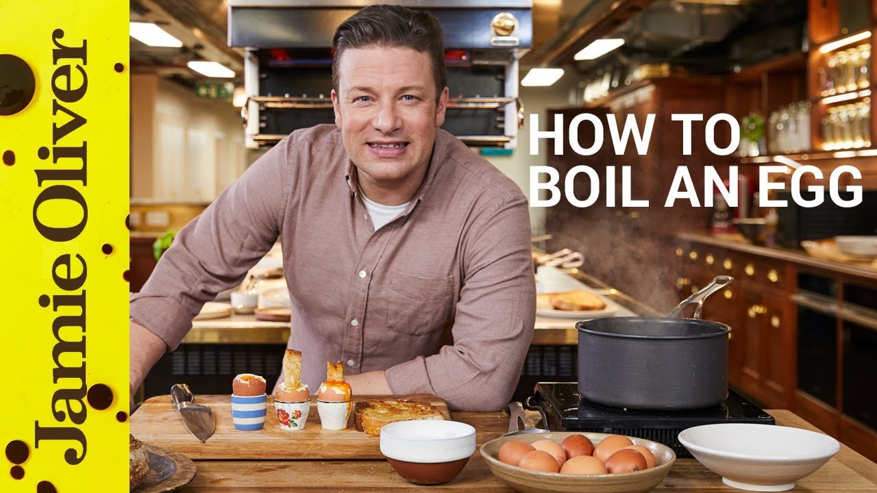 How to boil an egg: Jamie Oliver