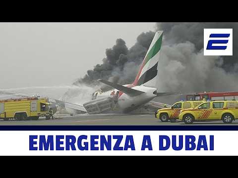 ⚫️  EMERGENZA A DUBAI - ✈️ Volo Emirates 521