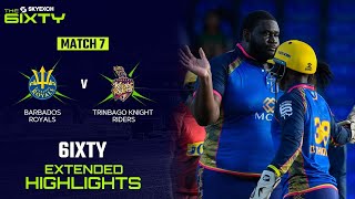 Extended Highlights | Barbados Royals vs Trinbago Knight Riders | The 6IXTY Men