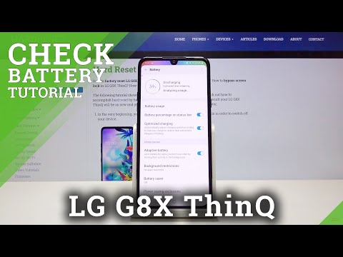 How to Enable Battery Percentage in LG G8X ThinQ – Show Power Percentage