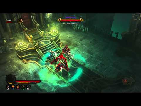 Diablo 3 (PS4) Ultimate Evil Edition Playthrough - Part 21 (Skeleton King Beat Down)