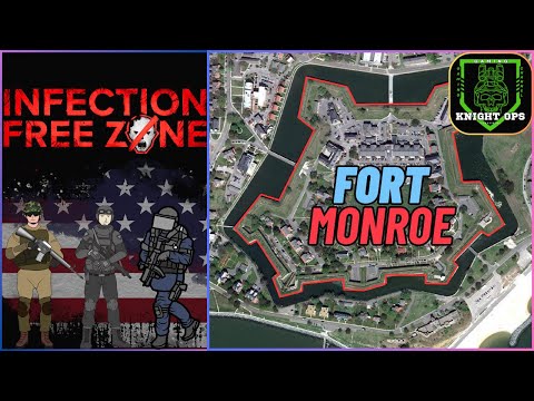 Fort Monroe Virginia - Infection Free Zone Gameplay - 01