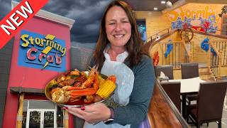 NEW Storming Crab Pigeon Forge FULL MENU & Review | BEST Seafood Boil in The Smokies