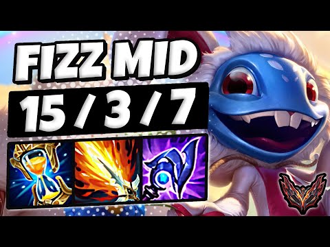 Fizz MID vs Akali [ OTP ] Lol Korea Grandmaster Patch 12.23 ✅