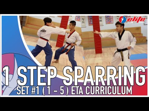 One Step Sparring Set #1 (Step-By-Step)