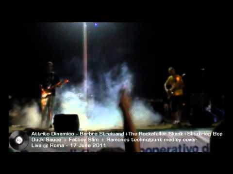 Techno medley live cover: Barbra Streisand (Duck Sauce) + The Rockafeller Skank (Fatboy Slim)