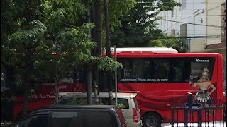 Download lagu Bus Batik solo transit  baru | merah dan ada nama wayang #surakartabus mp3