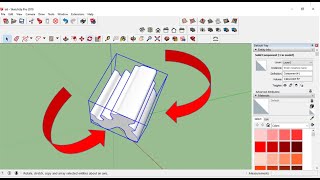 3D Rotate Sketchup Model ( Rotate Any axis)