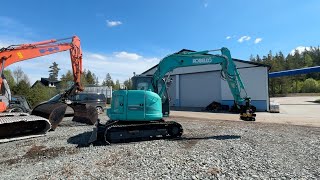 بيع حفارة صغيرة Kobelco SK75SR - صورة 4 | Machineryline TN حفارة صغيرة Kobelco SK75SR | صورة 4 - Machineryline