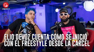 Elio Devoz cuenta cómo inició el freestyle desde la cárcel. El chamo del pelo azul Cap 23