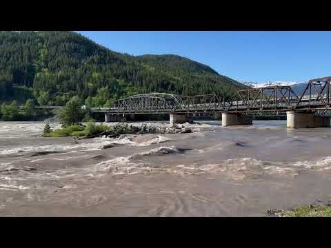 CFNR News Old Skeena Bridge Flooding May 2023
