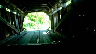 preview picture of video '06-02-10: The Cambridge Junction Covered  Bridge, Cambridge,Vermont'