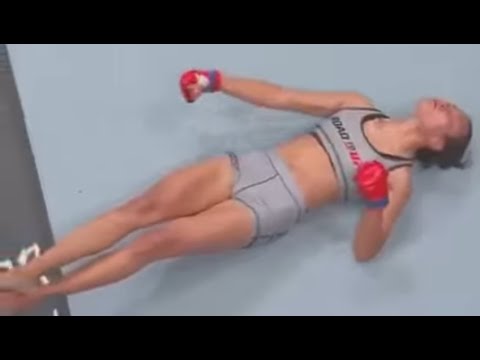 Women's Most Scariest Knockouts in MMA Rear naked choke submissions  Female MMA highlights