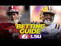 No. 6 Alabama vs No. 10 LSU Betting Preview: Props, Best Bets, Pick To Win | CBS Sports HQ