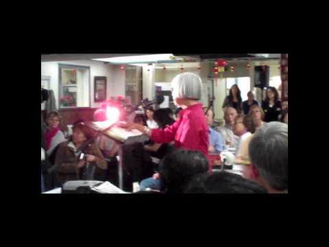 Judy Fong Bates reading The Year of Finding Memory: A Memoir