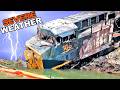 Train DERAILMENTS Hurricanes Flooding And Severe Weather