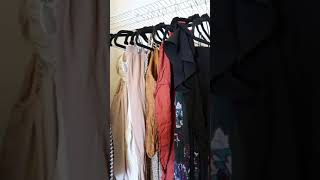 My Walk-In Closet Tour #closettour #walkincloset #closetorganizer #organizinghacks