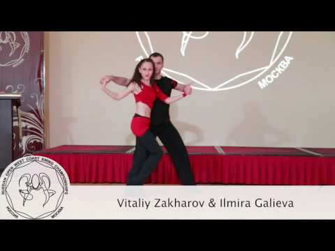 Russian Open WCS 2016 - Rising Star Routines - Vitaliy Zakharov & Ilmira Galieva