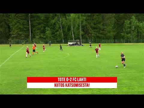 ToTe Betoni - FC Lahti / Naisten Suomen Cup