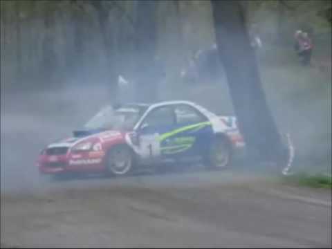 Leszek Kuzaj - Subaru Impreza WRX STi - Big crash