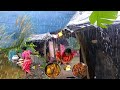 Morning Routine In Heavy Rain। Cooking Traditional Lunch। Indian Village Life। Village lifestyle