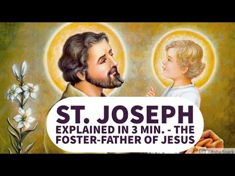Saint JOSEPH's Amazing True Story in 3 Min 🙏 BIOGRAPHY of St Joseph Foster Father of Jesus 🙏 HD