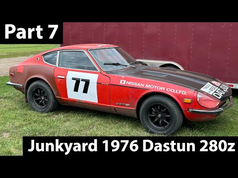 First Rallycross With the Junkyard Datsun 280z