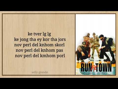 F.HERO x VannDa Ft. 1MILL & SPRITE - RUN THE TOWN (Easy Lyrics)