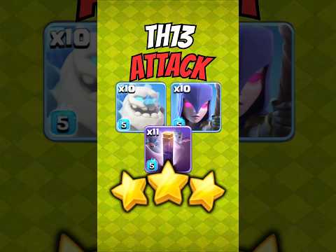 Best TH13 Attack Strategy I've Used! #clashofclans