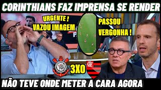 IMPRENSA PASSA VERGONHA APÓS O CORINTHIANS ESTRAÇALHAR O FLAMENGO @ CORINTHIANS 2X0 FLAMENGO