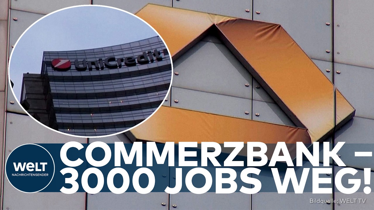 COMMERZBANK: 3000 Jobs sollen weg! Bank baut massiv ab – Gewinnziel steigt auf 4,6 Milliarden Euro