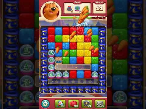 Toon Blast Level 3186 NO BOOSTERS - A S GAMING ✔️