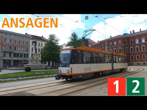 [Straßenbahn Görlitz] Ansagen der Linien 1 + 2 (Kinderansagen)