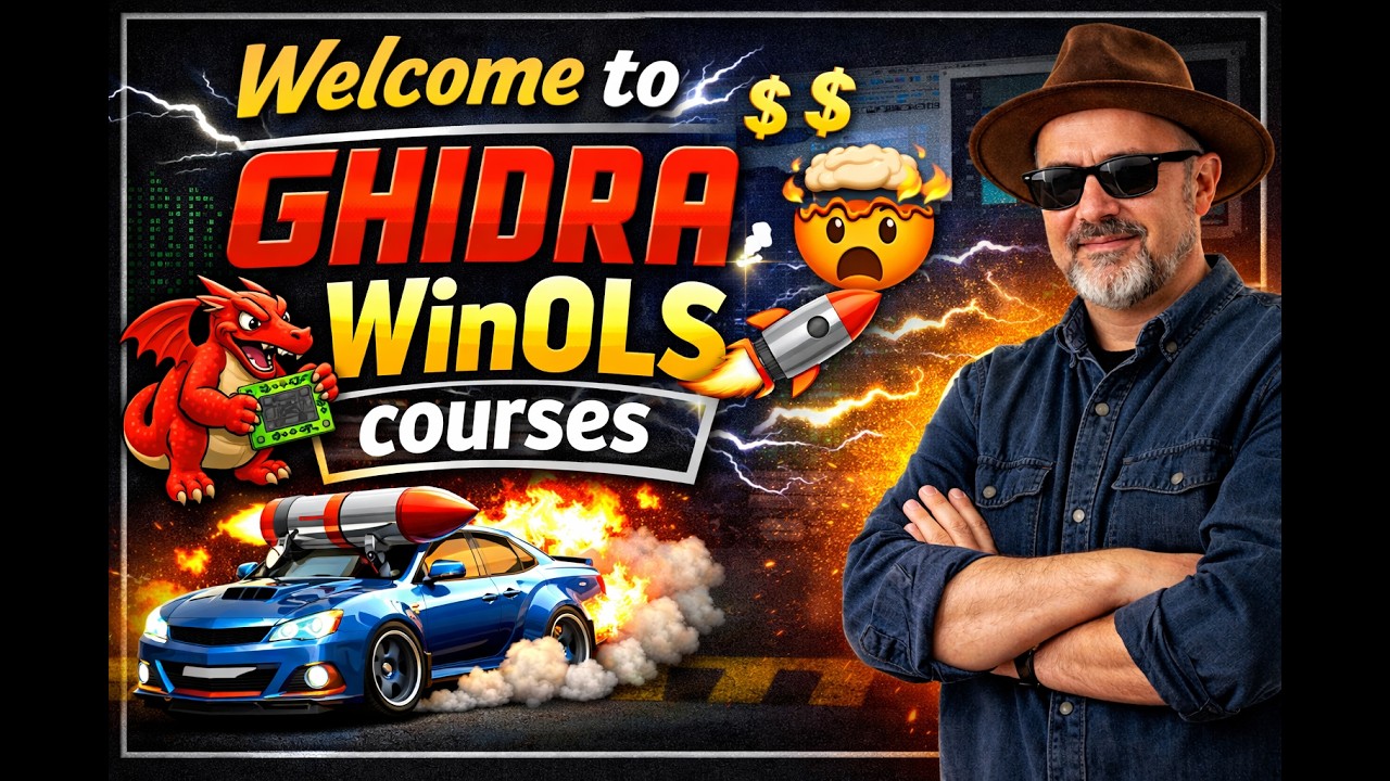 Welcome to my chiptuning in WinOLS & Ghidra courses