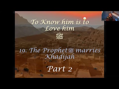 Seerah Session 67 - The Prophet ﷺ marries Khadijah: Part 2 (The Mahr)