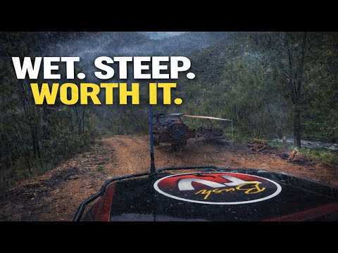 Steep Wet Tracks to a Perfect River Camp