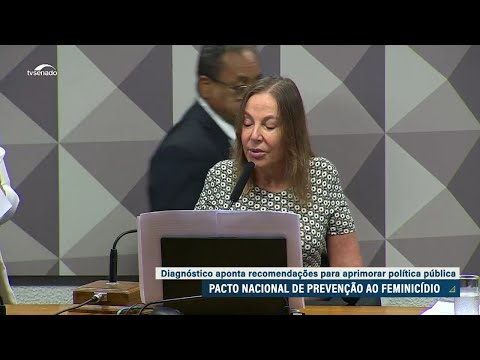 Relatório da CDH aponta falta de centros de referência no combate aos feminicídios