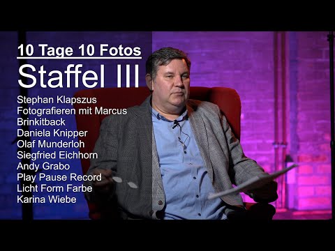 10 Tage 10 Fotos Staffel III - Tag 0/10 Vorstellung der Kanäle.