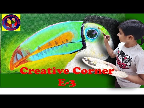 How to paint a Token Bird C C Ep - 3